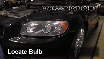 2008 Volvo C70 T5 2.5L 5 Cyl. Turbo Lights Turn Signal - Front (replace bulb)